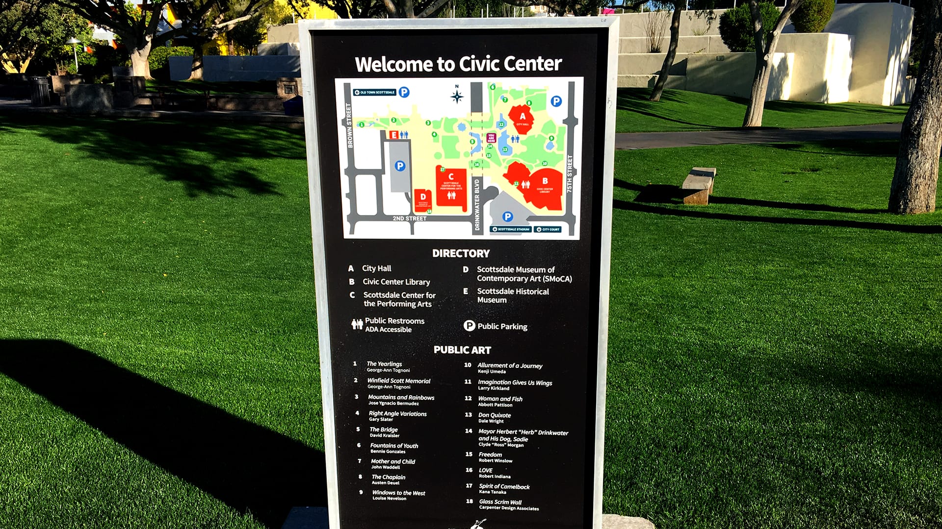 Civic Center Wayfinder